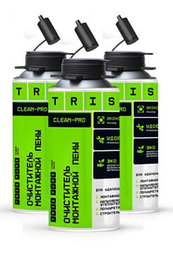 Очиститель монтажной пены профессиональный Tris CLEAN-PRO