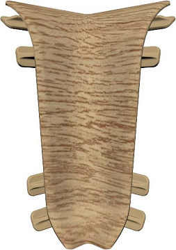 Угол внутренний Деконика 85 мм Дуб Рустик 211 (уп. - 25 шт.)