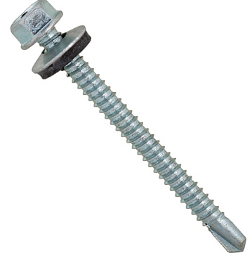 6,3х80 саморез кров.с шайб.с рез.прокл.(50)