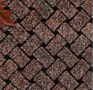 Коврик придверный 60*90 Corino коричневый