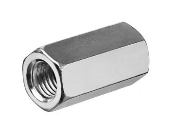 Гайка соединительная для шпилек 10мм (уп100шт)