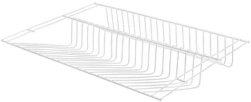 Полка для обуви 603х406мм (двойная) белая L9442WH