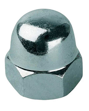 Гайка колпачковая М6 цинк (уп500шт)