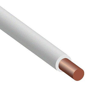 Провод ПВ1*4 одножильный монолитный заземляющий (желто-зеленый)