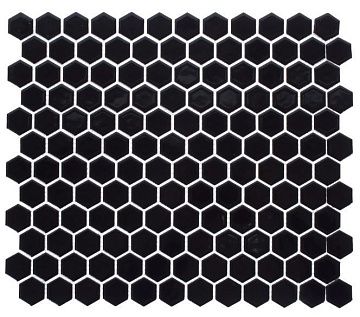 ARTENS Мозаика керамическая Гексагон черный 18738257 300*260