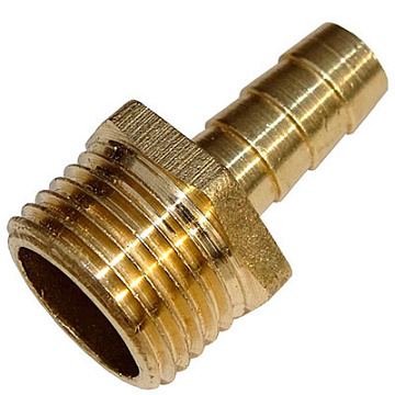 Штуцер латунный (НАРУЖН) Ду,1/2 * 18мм