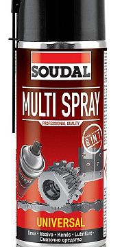 Силиконовая смазка Multi  Spray 400 мл SOUDAL  134155