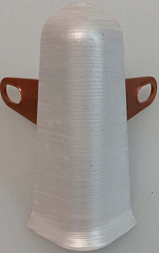 Угол наружный Деконика 70мм Алюминий 186 (уп. - 25 шт.)