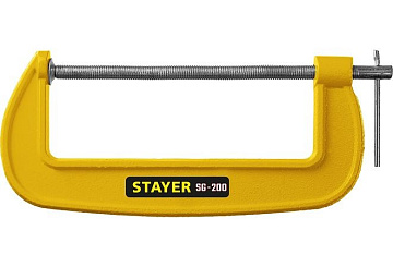 Струбцина STAYER G-образная 200мм 3215-200