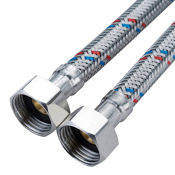Подводка д/воды сталь 1/2" г/г 150 cм CTM