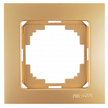 Рамка Nilson Touran 1-ая золото 24150091