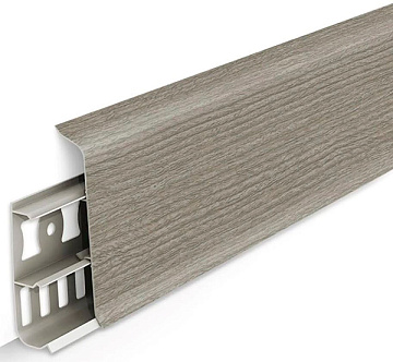 Плинтус напольный Деконика 70мм Клен Северный 263 2,2м (уп. - 20 шт.)