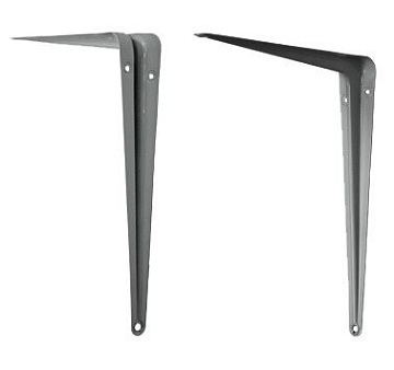 Кронштейн практичный 350х300 серый (20/ 120) L7706GY