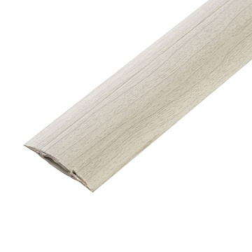 Порог с монт. кан  36мм 0,9м "Идеал" ясень серый