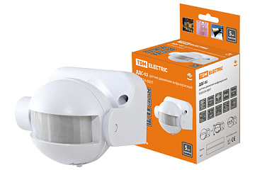 Датчик движения TDM ДДС-02 1100 Вт 12 м настенный SQ0324-0007