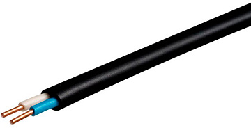 Кабель ВВГ-Пнг(А) 2х1.5 (бухта 20м) (шт) АЛЬФАКАБЕЛЬ KOC_VVGрng2x1.5_20m