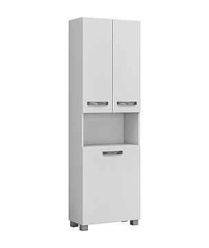 юVIGO PLAZA Пенал 60 с бельевой корзиной (pn.PLA.60)