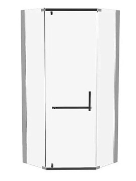 Душевое ограждение MIRSANT ARENA PENTAGON 90*90 трапеция БЕЗ ПОДДОНА