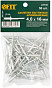 Заклёпки алюминиевые FIT 50шт, 4,0х16мм 23746