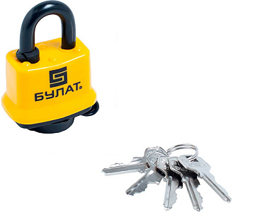 Замок навесной всепогодный BC 0330 Булат