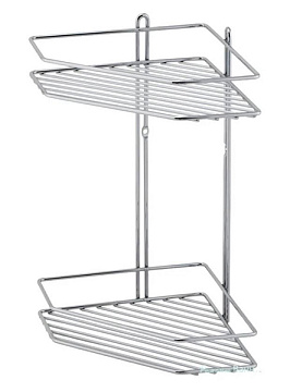 SWENSA Полка угловая 2-х ярусная SWR-012