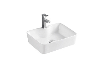 Раковина накладная AZARIO 480*370*130 БЕЛАЯ (AZ-2010)