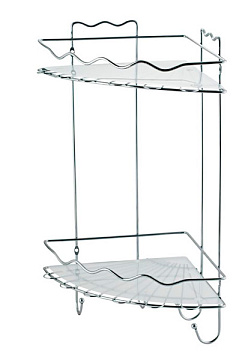 SWENSA Полка угловая 2-ярусная Modern 075-00/42