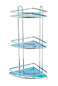 SWENSA Полка угловая ПРЕМИУМ 3-х ярусная SWR-063