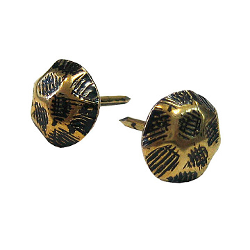 Гвоздь мет с дек 1611 11х13 (бронза) блистер М (30/ 180)