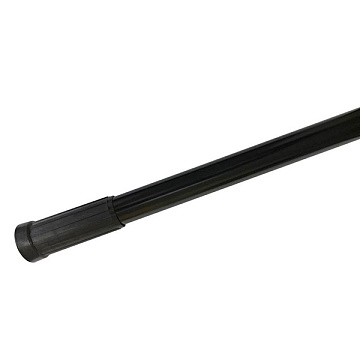 Карниз для ванной телескопический 70-120см ЧЁРНЫЙ (S-070120H)
