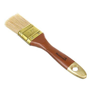 HEADMAN Кисть флейцевая "Профи" нат. щетина 1,5" (38мм)  682-029