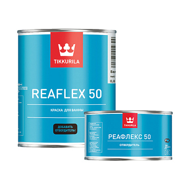 REAFLEX50 Эмаль белая эпокс. для ванн 0,8л TIKKURILA