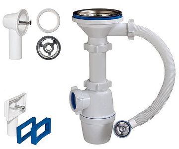 Сифон для мойки "ORIO" 3 1/2*40 Б-4507