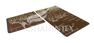 Набор ковриков SHAHINTEX VINTAGE 60*100+60*50 шоколад 37