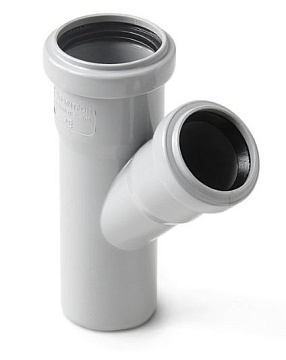Тройник канализационный d50*40-45° "RTP"