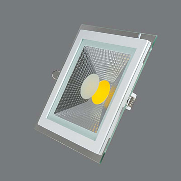 Светильник Elvan 703SQ-15W-4000K встраиваемый,квадратный,со стеклом,LED,15W