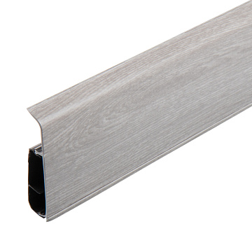 Плинтус напольный Salag Lima 72мм Серый Гладстоун 2,5м (уп. - 24 шт.) (LI00G8)