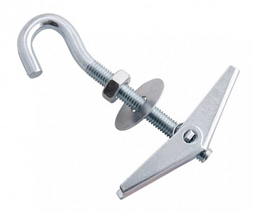 4х75 Дюбель складной пружинный с крючком (100)