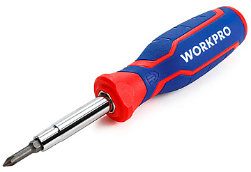 Отвертка  6-В-1 WorkPro WP221046