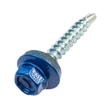 4,8х70 RAL5005 Синий саморез кров  (100)