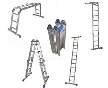 Лестница четырехсекционная Трансформер НоваяВысота NV 3320  2*4+2*5