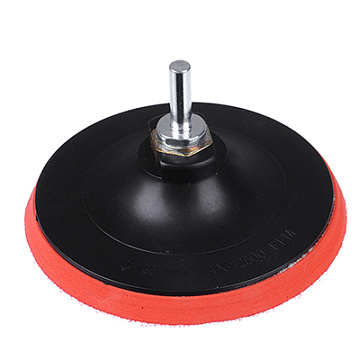 Шлиф круг резиновый с липучкой+переходник 125мм