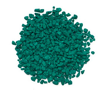 Декоративная гранитная крошка зелёный 15кг