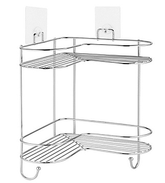 Полка Kleber Lite углов. 2-х ярусная KLE-LT083