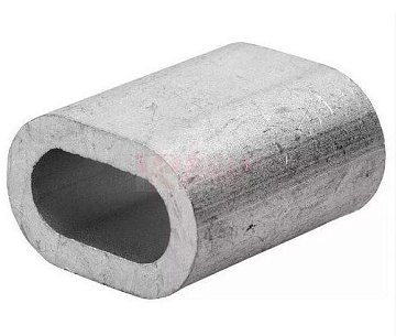 Зажим для стальных канатов алюминиевый М5