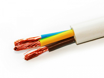 Провод ПВС 3х1 ГОСТ белый