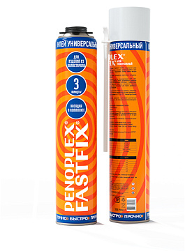 Клей-Пена бытовая ПЕНОПЛЭКС FASTFIX 750 мл 12шт/уп