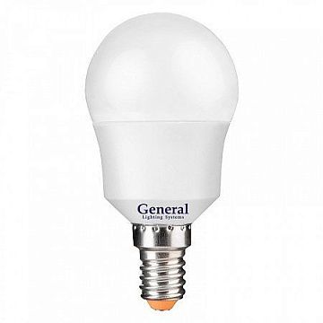Лампа с/д General GLDEN-G45F-7-230-E14-4500