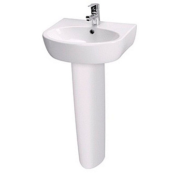 Раковина c пьедесталом CERSANIT PARVA 60 (P-UM-PA 60/1   P-PO-PA60) (3*)