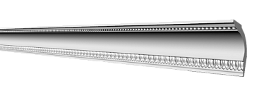 Плинтус потолочный Glanzepol GP-42/34